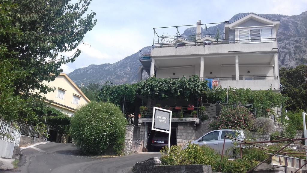 Apartments Dakovic Kotor Exterior photo